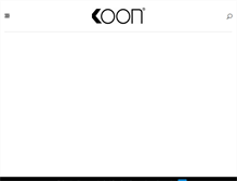 Tablet Screenshot of koon.it